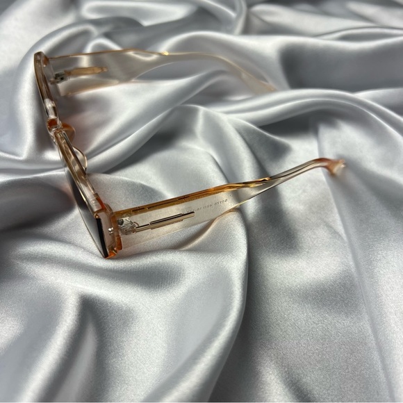 Women’s Rectangle Retro Thick Frame Cat Eye Sunglasses - Picture 6 of 6